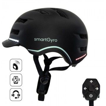 Casco Para Adulto Smartgyro Helmet Pro/ Tama?o l/ Negro