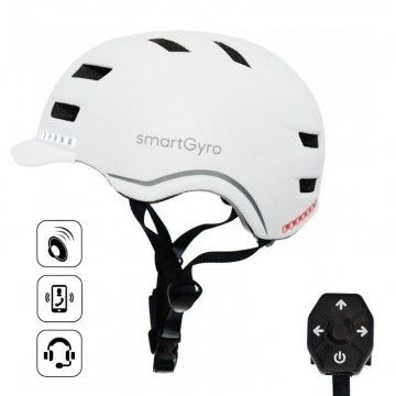 Casco Para Adulto Smartgyro Helmet Pro/ Tama?o m/ Blanco