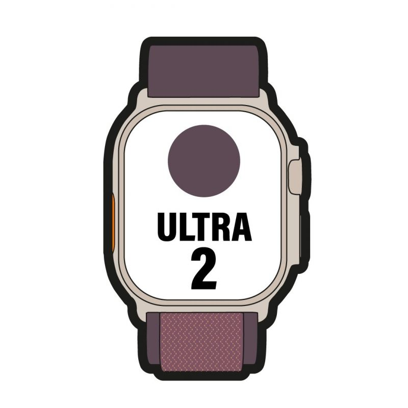 Apple Watch Ultra 2 GPS Celular 49mm Capa de Titânio com Pulseira