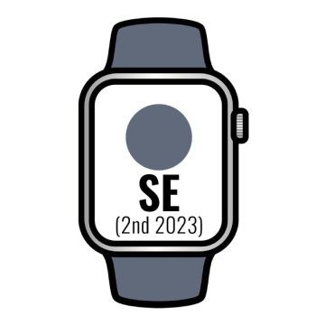 Apple Watch SE 2 Gen 2023/ GPS/ Celular/ 44 mm/ Caixa de alumínio prateado/ Pulseira esportiva azul Tempest S/M Apple - 1