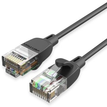 Cabo Rede RJ45 UTP Vention IBIBL Cat.6A/ 10m/ Preto