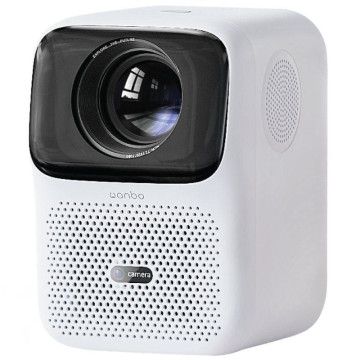 Projetor Portátil Wanbo T4/ 450 Lumens/ Full HD/ HDMI/ Bluetooth/ WiFi/ Branco