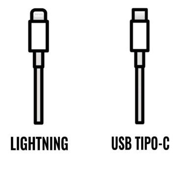 Cabo Apple USB-C para Lightning V2/1M Apple - 1
