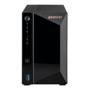 NAS ASUSTOR TOWER 2 BAY QUAD-CORE 1.4GHZ 2GB DDR4 2.5GBE X1 USB3.2 Asustor - 1