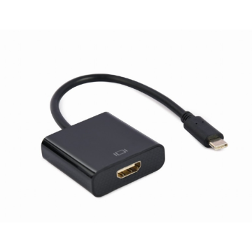 CABLE ADAPTADOR USB TIPO-C A HDMI 4K 60HZ 15 CM NEGRO Gembird - 1